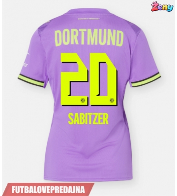 Lacne Ženy Futbalové dres Borussia Dortmund Marcel Sabitzer #20 2026-27 Krátky Rukáv - Tretina